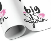 Big Sis Wieder Geschenkpapier (Rolleneckpunkt)