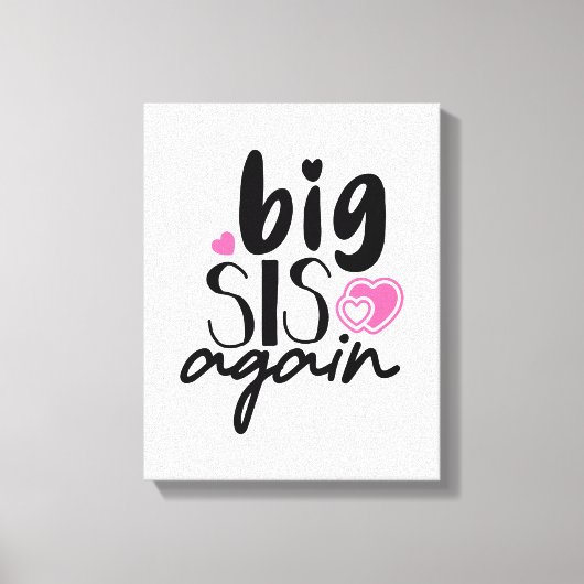 Big Sis Wieder Leinwanddruck (Vorderseite)