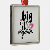 Big Sis Wieder Ornament Aus Metall (Rechts)