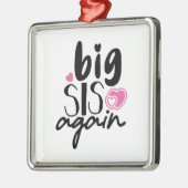 Big Sis Wieder Ornament Aus Metall (Links)