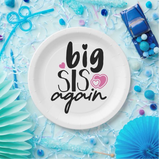 Big Sis Wieder Pappteller (Party)