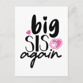 Big Sis Wieder Postkarte (Vorderseite)