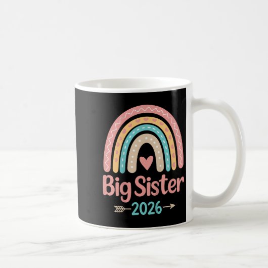 Big Sister 2026 Kaffeetasse (Rechts)