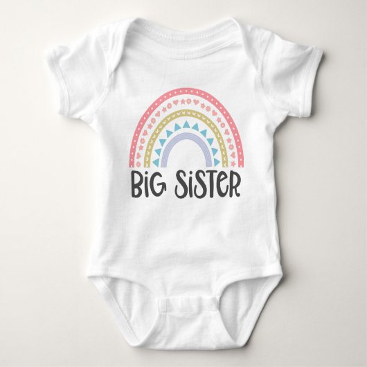 Big Sister Baby Strampler (Vorderseite)