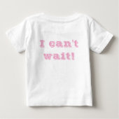 Big Sister Baby T-shirt (Rückseite)