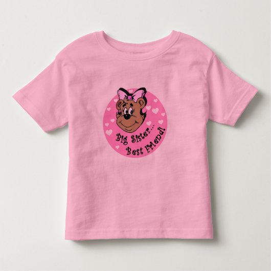 Big Sister Best Friend T Shirts und Geschenke (Vorderseite)