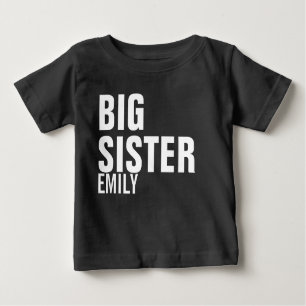 Big Sister Custom Kleinkind Sweatshirt Baby T-shirt