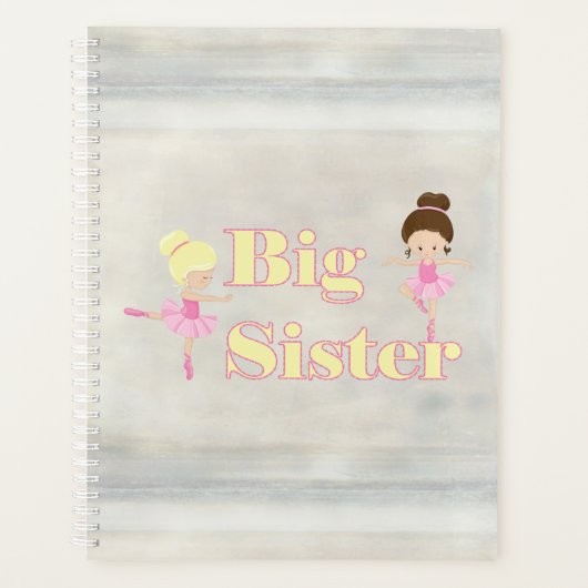 Big Sister Dancing Ballerina Planer (Vorderseite)