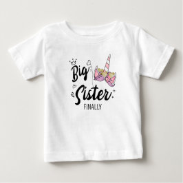 Big Sister Endlich, Ankündigung der Ankunft von Ki Baby T-shirt