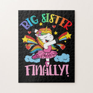 Big Sister Endlich Einhorn für Girl Dancing Puzzle