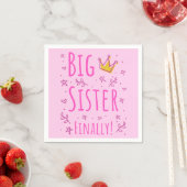 Big Sister Endlich III Serviette (Beispiel)