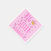 Big Sister Endlich III Serviette (Ecke)