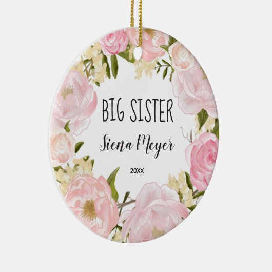 Big Sister First Christmas Ornament (Rechts)