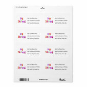 Big Sister Geschenke (Vorne)