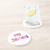 Big Sister Geschenke Getränkeuntersetzer (Seite)