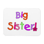 Big Sister Geschenke Magnet (Horizontal)