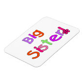 Big Sister Geschenke Magnet (Linke Seite)