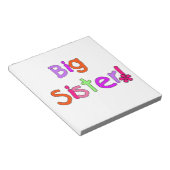 Big Sister Geschenke Notizblock (angewinkelt)