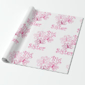 Big Sister Geschenkpapier (Ungerollt)