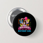 Big Sister Gracie's Corner Birthday Dolls Niedlich Button (Vorne & Hinten)