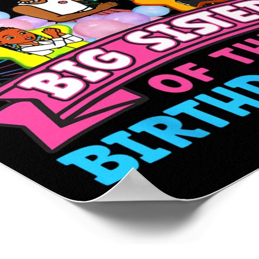 Big Sister Gracie's Corner Birthday Dolls Niedlich Poster (Ecke)