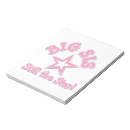 Big Sister immer noch die Sternengeschenke Notizblock (Rotiert)