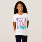 Big Sister in Training - Big Sister Reveal T-Shirt (Vorne ganz)