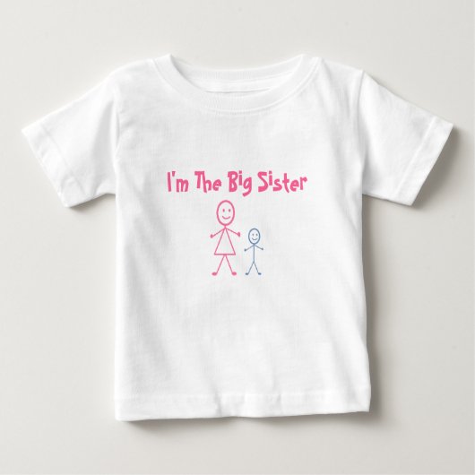 BIG SISTER KLEINES BRUDER SHIRT (Vorderseite)