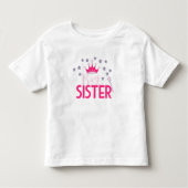Big Sister Kleinkind T-shirt (Vorderseite)