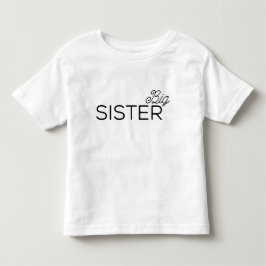 Big Sister Kleinkind T-shirt
