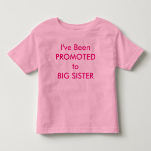 Big Sister Kleinkind T-shirt