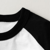 Big Sister Kleinkind T-shirt (Detail - Hals/Nacken (in Schwarz))