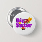 Big Sister Ladybug Button (Vorne & Hinten)