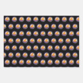 Big Sister Liebe - Sibling Bonding Fox Geschenkpapier Set (Vorderseite 2)