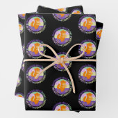 Big Sister Liebe - Sibling Bonding Fox Geschenkpapier Set (Beispiel)