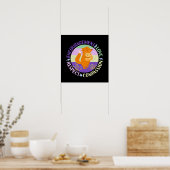 Big Sister Liebe - Sibling Bonding Fox Poster (Küche)