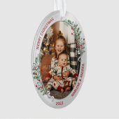 Big Sister Little Brother Classic Warm Quote Ornament (Vorderseite)