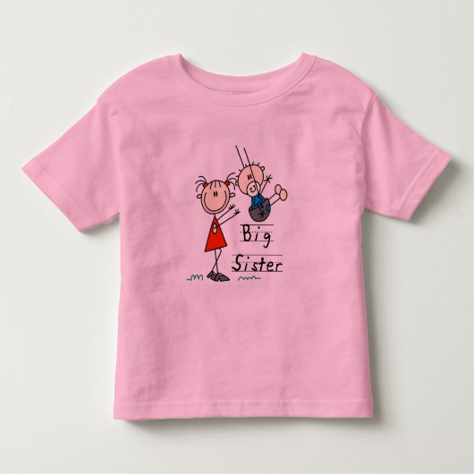 Big Sister Little Brother T - Shirt und Geschenke (Vorderseite)