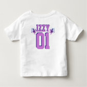 Big Sister Little Sister Orchid Kleinkind T-shirt (Rückseite)