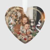 Big Sister Little Sister Sibling Liebe Foto Ornament (Vorderseite)
