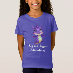 Big Sister Magic! Niedlich Dragon T - Shirt