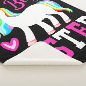 Big Sister Magical Unicorn mit Rainbow Mane & Schw Sherpadecke (3/4)