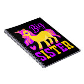 Big Sister Magical Unicorn Notizblock (Rechte Seite)