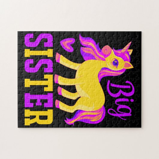 Big Sister Magical Unicorn Puzzle (Horizontal)
