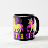 Big Sister Magical Unicorn Tasse (VorderseiteRechts)