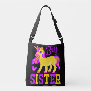Big Sister Magical Unicorn Tragetaschen Mit Langen Trägern