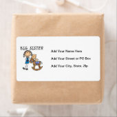 Big Sister mit Baby Brother Geschenken (Insitu)