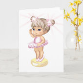 Big Sister oder Birthday Girls Karte (Gelbe Blume)