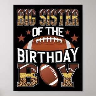 Big Sister of the Birthday Boy Baller Gam Poster