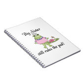 Big Sister regiert die Pad-Geschenke Notizblock (Rechte Seite)